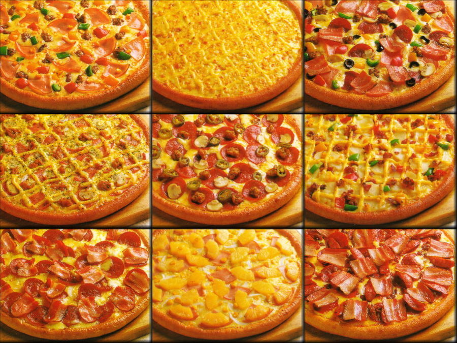 MENU PIZZA MENU PIZZA